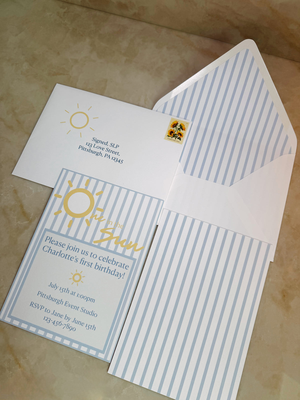 One in the Sun First Birthday Semi-Custom Suite
