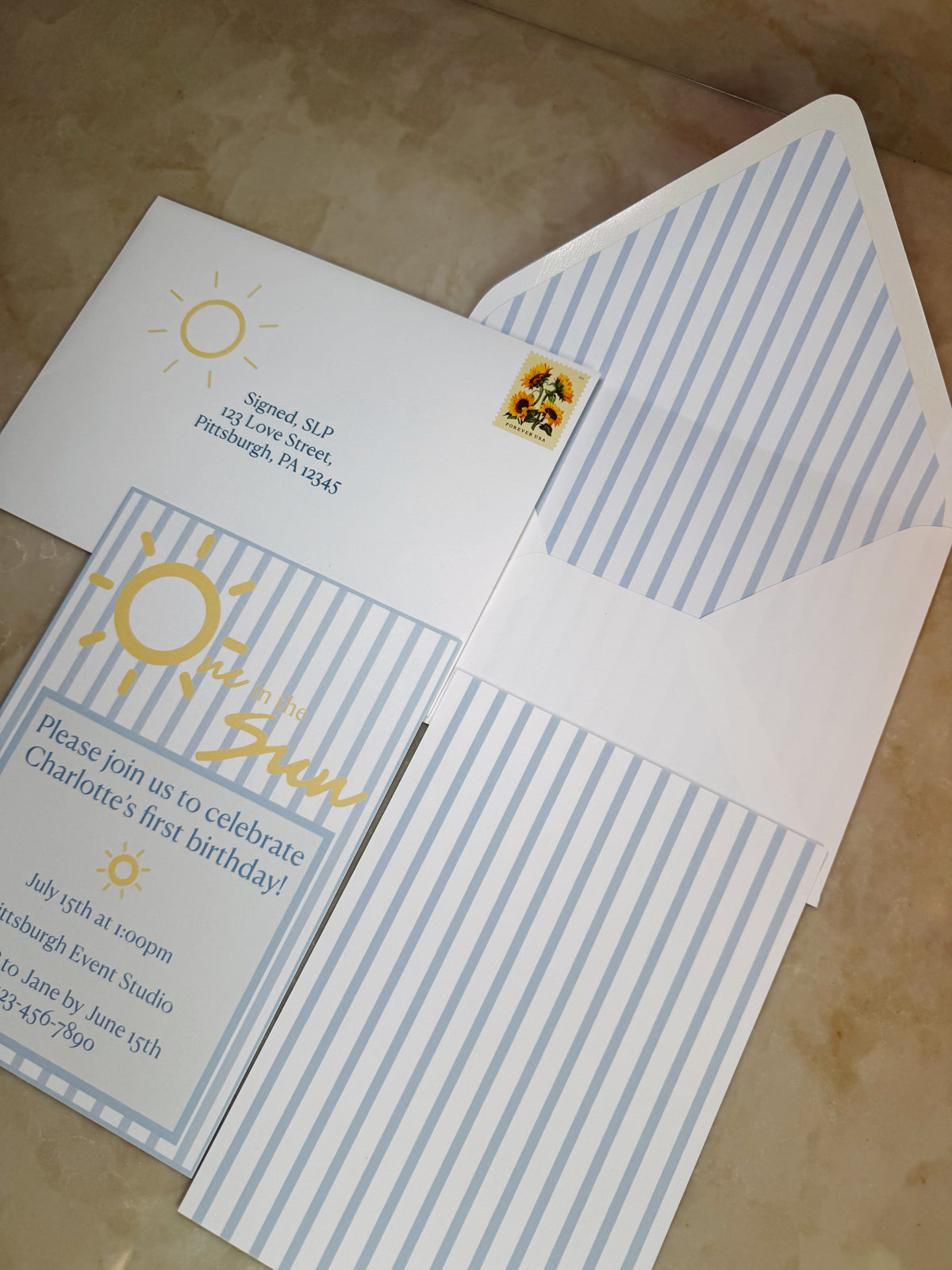 One in the Sun First Birthday Semi-Custom Suite